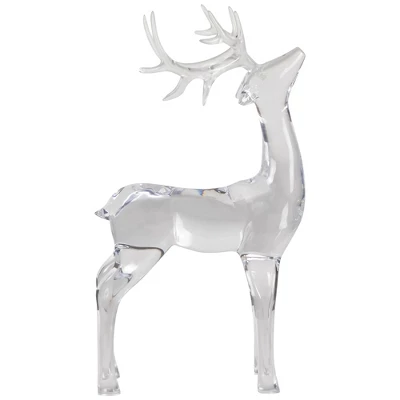 Northlight Standing Acrylic Deer Christmas Decoration - 15" 5 Northlight Standing Acrylic Deer Christmas Decoration - 15" - Image 5