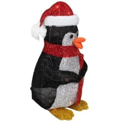 Northlight 19.5" White And Red Lighted Penguin With Santa Hat Outdoor Christmas Decoration -Northlight Shop GUEST fc004408 4b92 4386 8434 24cfdb9fd958