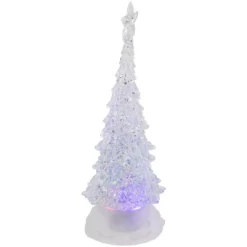 Northlight LED Lighted Acrylic Christmas Tree Decoration - 10.5" - Multi-Color Lights -Northlight Shop GUEST fd2d4622 7223 406e bd84 dfca792eb7f3