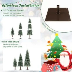 Costway Pre-Lit Christmas Tree Set Of 3 Slim Artificial Lighted Xmas Decoration 3/4/5 FT -Northlight Shop GUEST fdbbdf99 58a4 44f1 a68c 806e92c6a295