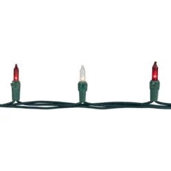 Northlight Mini Incandescent Christmas Lights - Red And Clear - 10' Green Wire - 50ct -Northlight Shop GUEST fe3dd869 dc1c 4bca a23c ae1f26268422 1
