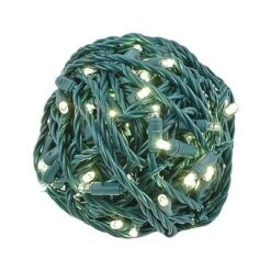 Novelty Lights Coaxial 34 Feet 100 LED Christmas String, Green Wire, Water Resistant, Modular, Connect 21 Sets Per Power Supply (Sold Separately) -Northlight Shop GUEST fed33314 f389 4af5 95fd 80baa8da2c82